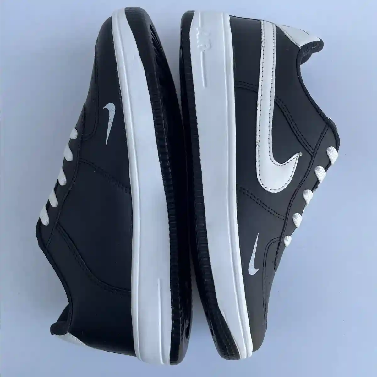 کفش اسپرت  زنانه و مردانه نایک ایر nike air مشکی سفید کد 186